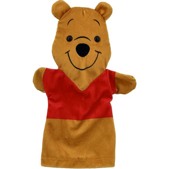 Melissa & Doug Puppet Disney Baby Winnie The Pooh Polyester Fibers Ages 2+ Hand - Picture 1 of 8